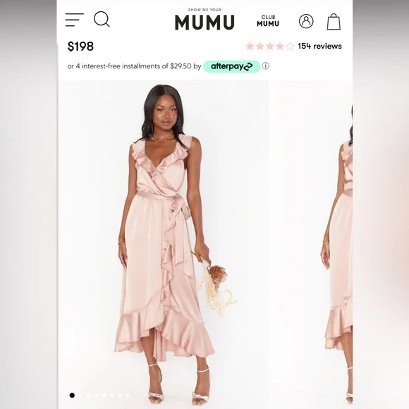 show me your mumu bridesmaid dresses reviews Abigail Maxi Dress, in Black Luxe Satin, Size: Small | Show Me Your Mumu main image 0
